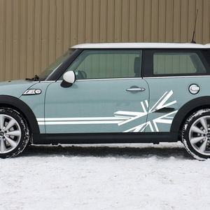 2 uds pegatina para carrocería de coche rayas puerta lateral pegatinas para BMW <span class=keywords><strong>MINI</strong></span> <span class=keywords><strong>Cooper</strong></span> S Countryman R60 F60 F55 F56 R56 Paceman R61 R50 - Product Image 1