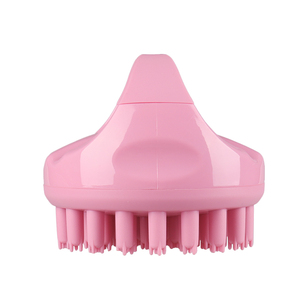 Reusable Handheld Soft Silicone Hair Scalp Massager Shampoo Brush <b>Bath</b> Brushes for Home Use - Product Image 6