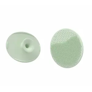 Spazzolina detergente in Silicone personalizzata Shampoo per la pulizia del viso spazzola morbida per la pulizia del viso