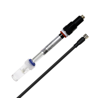 Capteur de pH haute précision avec construction en verre et ABS 0-80 ℃   Gamme étendue de pressions de service de 1 MPa, filetage PG13.5 pour usage industriel