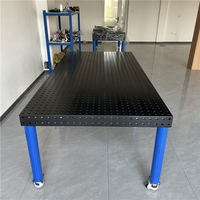 Table de soudage 3D D16, grille de 50*50 mm, tolérance de trou de ±0,05 mm, universelle pour le soudage, l'assemblage et l'inspection