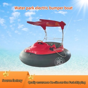 工場直販 卸売 中古 ファイバーグラス製バンパーボート 足漕ぎ式電動プロペラ水上バイク 1台からの注文受付 - Product Image 4