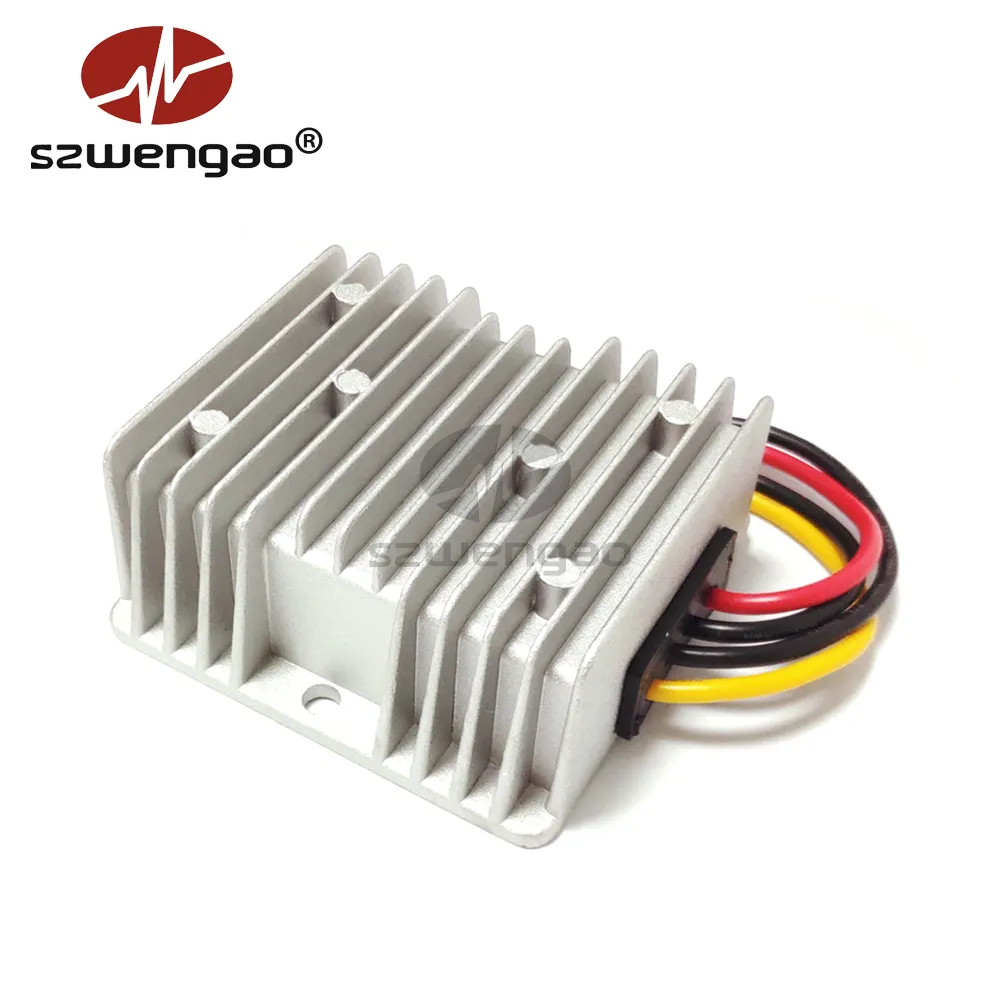 8-40V 9V 12V 24V 30V to 12V 6A 10A 12A DC DC Converter Car Voltage Stabilizer Step-up Step-down Voltage Regulator with CE ROHS