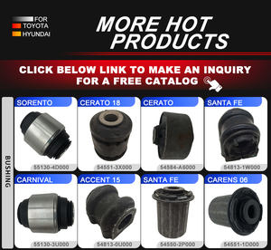 MHJKIA venta al por mayor sistema de suspensión 54551-3L000 <span class=keywords><strong>RR</strong></span> buje de brazo de Control para coche coreano Hyundai KIA Sonata 2008-2011 - Product Image 6