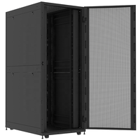 Kabinet Server Otrans 32U 19 inci Hitam, Dapat Disesuaikan, Cetakan Pribadi, Baja SPCC Cold Rolled, Tersedia Stok Grosir