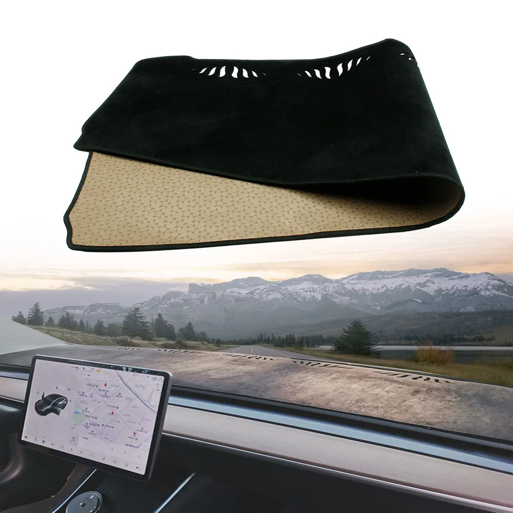 Hot Sale Autozubehör Dash Cover Mat Sun shade Light Proof Kissen Dashboard Shade Mat für Tesla Model 3 Y 2020-2022