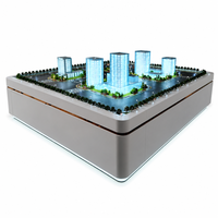 Proveedor Confiable de Maquetas de Mesa de Arena Personalizadas para Paisajes y Edificios
