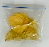 Kantong Ziplock PE 45-70 mikron Transparan Murah Custom, Dapat Digunakan di Microwave, Cetak Gravure, dengan Slider untuk Penyimpanan