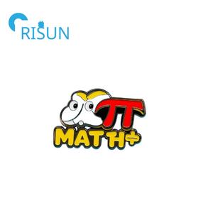 Fabricación Metal dibujos animados matemáticas símbolo <span class=keywords><strong>Pi</strong></span> matemáticas símbolo letras esmalte solapa Pin matemáticas Premio Pin insignia - Product Image 6