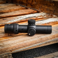 Lunette de visée T-Eagle HD1-6X28 FFP la plus compacte avec tube de 34 mm, verrouillage de tourelle, réticule éclairé, résistante aux chocs et étanche pour une utilisation tactique