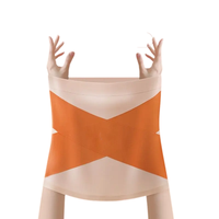 Ceinture de maintien lombaire sportive en coton respirant de haute qualité avec kit d'huile de pierres énergétiques, corset amincissant et gainant pour le ventre