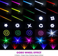 150W lumière principale mobile Dmx512 Led tête mobile Rgbw lumières de scène lumière de faisceau principal mobile pour Dj