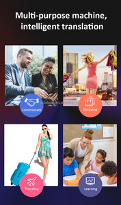 Traduttore Vocale Istantaneo Wireless T8 Smart, 96 <span class=keywords><strong>Lingue</strong></span>, Strumento di Apprendimento Linguistico <span class=keywords><strong>per</strong></span> lo Studio - Product Image 5