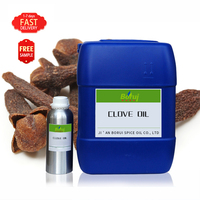 Huile essentielle de clou de girofle 100% pure et naturelle, prix de gros en vrac