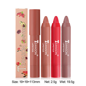Crayon à Lèvres Scintillant 2-en-1 Effet Pailleté, 12 Couleurs, Haute Pigmentation, Nude Rose Rouge, Maquillage des Lèvres, Marque Privée, Meilleures Ventes - Product Image 1