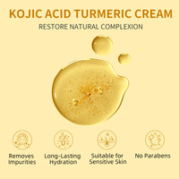 Sérum éclaircissant à l'acide kojique, au curcuma et à la niacinamide, soin anti-taches brunes et anti-acné pour le visage