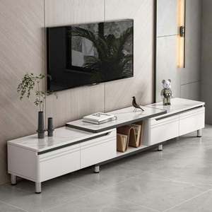 Mueble <span class=keywords><strong>de</strong></span> <span class=keywords><strong>TV</strong></span> Moderno y Lujoso <span class=keywords><strong>de</strong></span> Color Blanco, Mesa <span class=keywords><strong>de</strong></span> Centro, Mueble para Televisión y Soporte para <span class=keywords><strong>TV</strong></span>, Mueble <span class=keywords><strong>de</strong></span> <span class=keywords><strong>TV</strong></span> para Sala <span class=keywords><strong>de</strong></span> Estar - Product Image 6