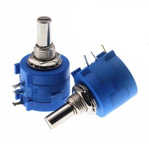 3590S-2-502L 3590S Präzisions verstellbares 5K Ohm 2W Rotations potentiometer mit 10 Umdrehungen Zähl zifferblatt und Knopf - Product Image 4