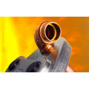 Raccord de Compression en cuivre 22x18 mâle/femelle presse réduite surface lisse manchon en laiton pour huile eau gaz forgé Techniques 15mm - Product Image 4