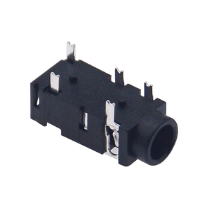 PJ-327 ช่องเสียบแจ็คเสียงสเตอริโอขนาด 3.5 มม., ช่องเสียบแบบ 5 พินแนวตั้งสำหรับพีซี/คอมพิวเตอร์, ขั้วต่อแบบ DIP ตัวเมีย - Product Image 4