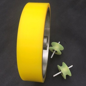Poulie d'oximation anodique dure pour machine à enrouler/machine d'extrusion, rouleau de fil de 500 mm de périmètre, poulie de compression - Product Image 4