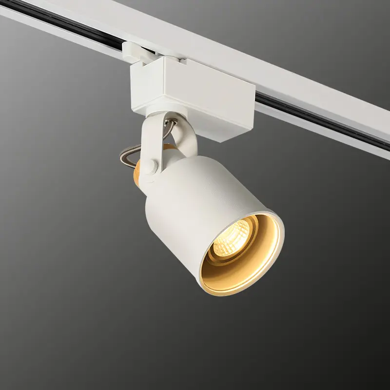 Aisilan 새로운 디자인 상업 실내 쇼룸 디자인 안티 눈부심 GU10 천장 표면 스팟 led 트랙 조명 램프