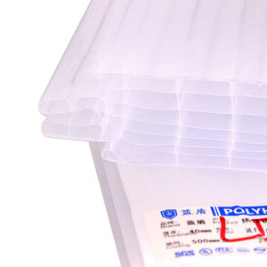 ระบบผนังโพลีคาร์บอเนตแบบเสียบปลั๊กสำหรับอาคารพาณิชย์และอาคารสาธารณะ ผนังม่านและผนังอาคาร - Product Image 5