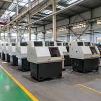 YH0232II Mini Tour CNC de Précision à Outils Groupe pour la Production Automatique de Tiges Courtes en Métal, pour les Industries des Composants 3C et Automobile