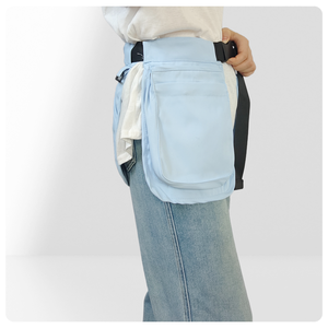 Tas Pinggang luar ruangan, Tas Pinggang Multi saku, sabuk penyimpanan untuk Makeup seniman, tas olahraga taktis perjalanan nilon tas bersepeda - Product Image 4