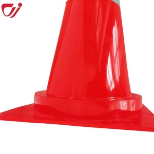 Di động bền 50cm PVC nón giao thông cho an toàn đường bộ <span class=keywords><strong>Red</strong></span> Road <span class=keywords><strong>cones</strong></span> cho an toàn cảnh báo - Product Image 6