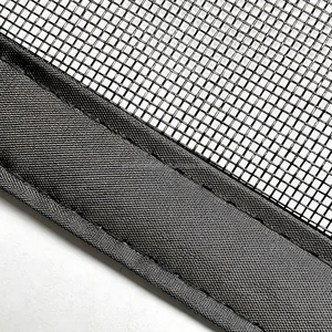 Red magnética para puerta de patio con malla mosquitera de doble costura y borde reforzado para mayor durabilidad - Product Image 4