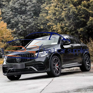 Kit carrosserie pour <span class=keywords><strong>Mercedes</strong></span> Benz GLC Coupé X253 Facelift <span class=keywords><strong>63</strong></span> <span class=keywords><strong>AMG</strong></span> Upgrade New Bodykit avant pare-chocs passage de roue grille phare - Product Image 5