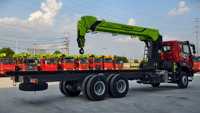 Camion benne intégré Sinotruk H0W0 MATE Zoomlion CLW 14 tonnes avec grue, pompe à engrenages haute efficacité, roulement et moteur Yuchai