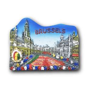 السياحة الأمريكية تمثال الحرية نيويورك مدينة الأطلسي مرات مربع مغناطيس الثلاجة - Product Image 2