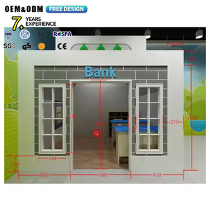 Equipo de Juegos Interior Higiénico para Niños, Ciudad en Miniatura con Juegos Educativos Integrados para Salas de Juego de Hoteles - Product Image 2