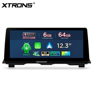 XTRONS 12.3 Inch Navigation Android <b>Car</b> Player for BMW 5 Series F10/F11 CIC 11-12 Qualcomm 665 6+64GB 2K QHD Screen CarPlay 4G - Product Image 3