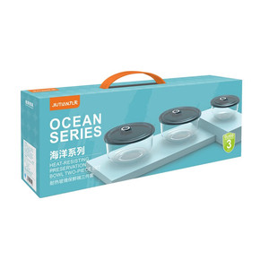 Boîte à lunch <span class=keywords><strong>en</strong></span> <span class=keywords><strong>verre</strong></span> borosilicate haute résistance, écologique, ensemble de contenants alimentaires, hermétique, sans BPA, compatible micro-ondes, pliable - Product Image 2