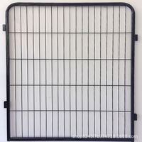 Valla Metálica para Mascotas al por Mayor, Panel de Alambre de Hierro de Estilo Moderno, 43x60 cm, Negro, Blanco, Azul, Rojo, para Perros y Gatos, Uso Doméstico y Exterior
