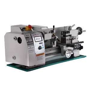 Design services cnc precision turning machine Mini CNC Manual Wood Lathe Metal Machine with CE lathe machine cnc