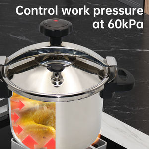 <span class=keywords><strong>Olla</strong></span> a presión <span class=keywords><strong>de</strong></span> cocina multiusos <span class=keywords><strong>de</strong></span> acero inoxidable 4L con tecnología <span class=keywords><strong>de</strong></span> inducción Característica no explosiva - Product Image 4