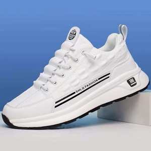 Chaussures décontractées solides et tendance, style aviateur, <span class=keywords><strong>en</strong></span> <span class=keywords><strong>cuir</strong></span> synthétique respirant, fermeture élastique, chaussures légères pour hommes - Product Image 1