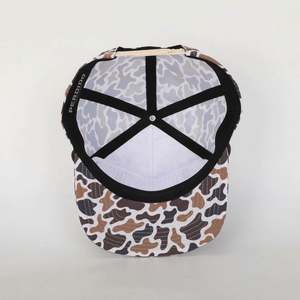 Custom Digital Printed Duck Camo <b>Patch</b> Logo Old School 5 Panel Sport Rope Golf Cap Gorras Flat Brim Unstructured Snapback - Product Image 6