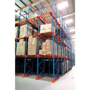 Estantes de almacén de Kuwait Drive In <span class=keywords><strong>Rack</strong></span> Scale Sistema de estantería de palés de servicio pesado ajustable - Product Image 4