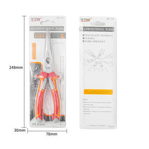 YTH 8-Zoll Langschnabel-Kombizange für Elektriker Hochleistungs-CRV-Stahl Drahtschneidezange - Product Image 6