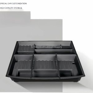 Accesorios de dispositivo de modificación Interior dedicados para BYD Song PLUS DMi guardabarros de coche caja de almacenamiento de maletero accesorio de almacenamiento inferior - Product Image 1