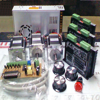 Kit de Control CNC de 3 Ejes para PC, Emc2 Turbocnc, Motor Paso a Paso NEMA23, OEM/ODM