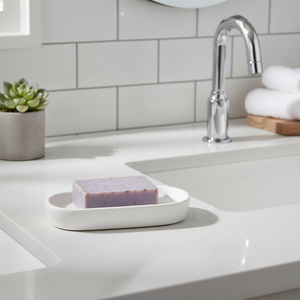 Portasapone in Ceramica Bianca MAONIE - Product Image 3