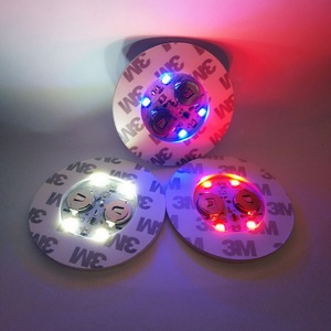 60mm <strong>Led</strong> Bottle Light 3m Sticker <strong>Led</strong> Pad Flashing <strong>Led</strong> Coaster <strong>Led</strong> Bottle Sticker <strong>Led</strong> Cup Coaster For Cups Bottle Bar