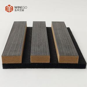 Panneau acoustique en lattes de bois WINEGO, durabilité accrue, panneaux muraux en lattes de bois, protection UV, panneau acoustique en lattes de bois - Product Image 5