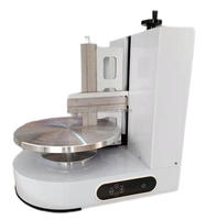 Machine à Gâter Plâtrer de 12 Pouces pour Gâteau d'Anniversaire, Machine à Étaler le Gâteau, Équipement de Nappage à la Crème et de Pâtisserie